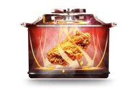 Midea MF-CY75C2 – 7.5?L Digital Air Fryer with JuicyLock™ Technology and 7 Programs